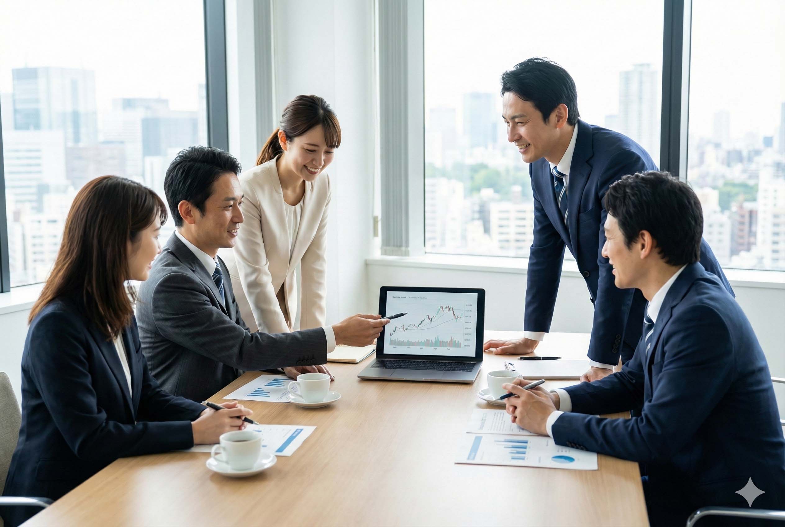 専門チームによる戦略会議